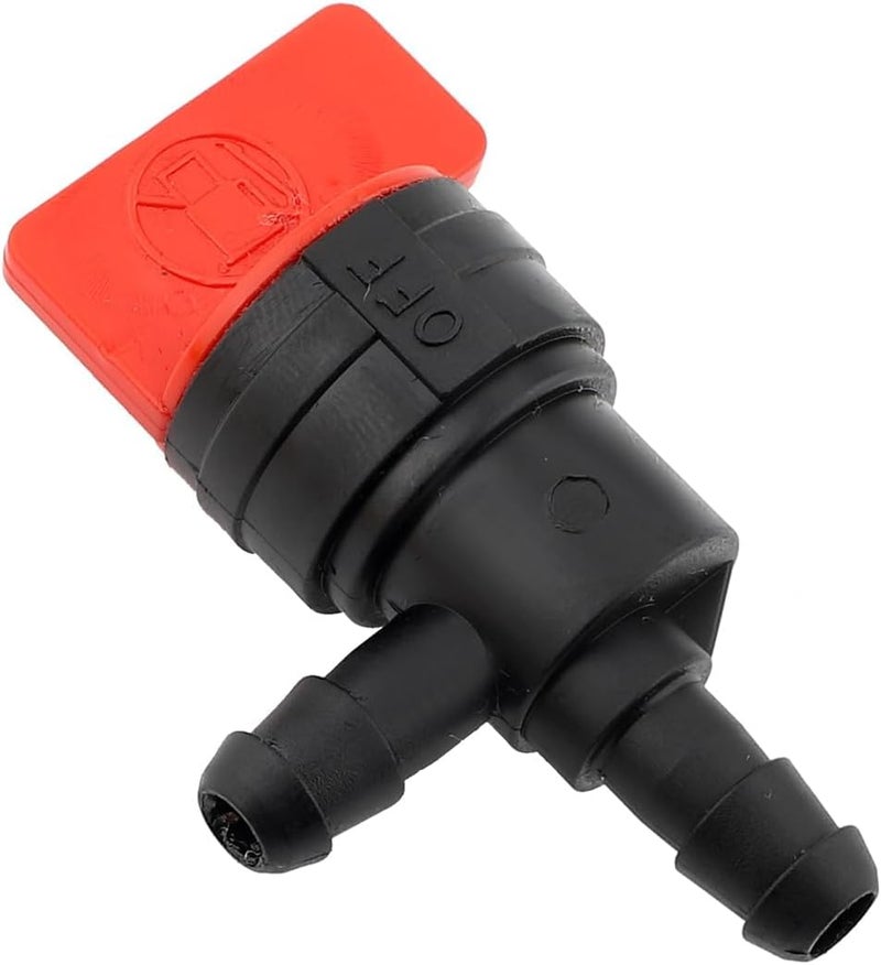 Panari 1/4" 90 Degree Fuel Shut Off Valve with Clamps for 698181 494539 697944 Tecumseh 35857 Lawnmower (Pack of 2) - Image 3